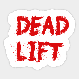 Dead Lift Skull Sticker